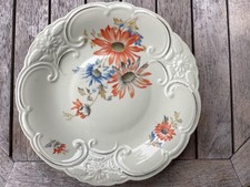 Bareuther Schale,Großer Teller mit Blumendekor,Bavaria