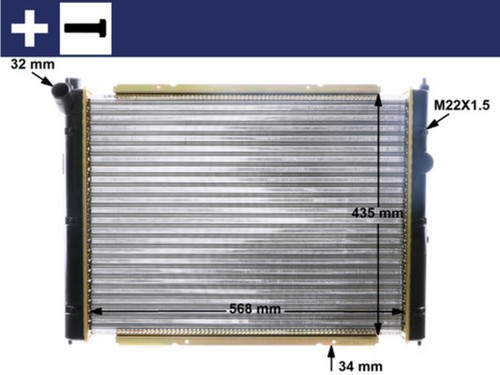 Mahle motorkühler - mahle,
