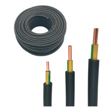 Erdungskabel NYY-J 1x 16/ 10/ 6mm² Erdkabel Blitzschutz grün gelb  PV  Meterware