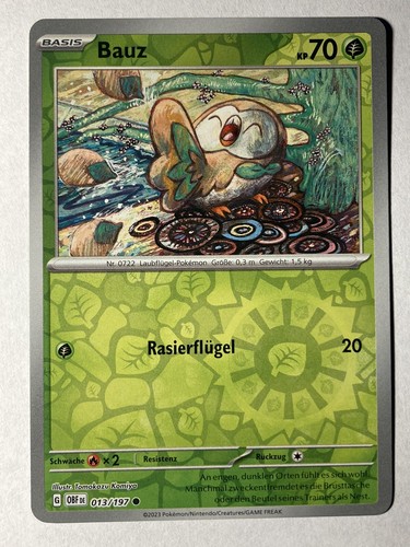 Bauz 013 197 reverse - reverse, holo