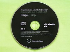 CD NAVIGATION MERCEDES BENZ AUDIO 50 APS SPANIEN PORTUGAL 2017 CLS E SLK NTG1