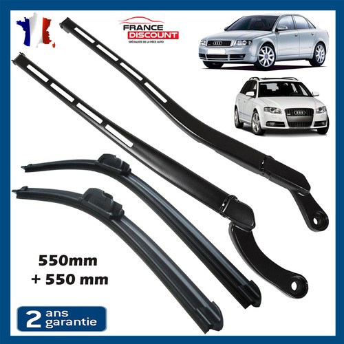 Wischerarm front schwarz - 2x,