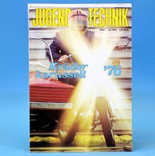 DDR Jugend und Technik 7 1976 Kräderkarussell MZ-TS-Gespann Renault 15 Tomos
