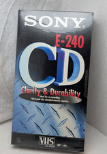 Sony 240 vhs clarity - e-240, &