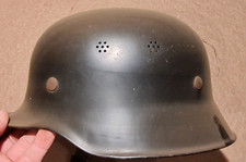 Stahlhelm WK2 ?  Feuerwehr ? Biker Motorrad Outlaw Kostüm Larp Cosplay Karneval