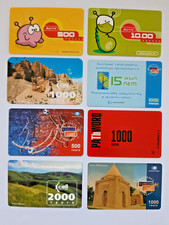 8 Telefonkarten Kasachstan