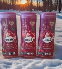 3x Balea Duschgel Warm Wishes Limited Edition ☆Duft nach Kirsche 🍒 & Rose ☆