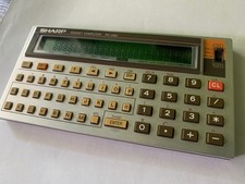 Sharp Pocket Computer PC-1262, Retro, voll funktionsfähig
