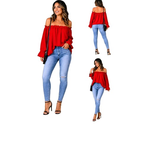 Damen carmen bluse - carmen,