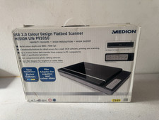 MEDION® Flachbettscanner Life® P91010 DIN A4, Auflichtgerät für DIA`s& Negatives
