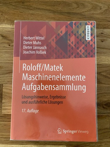 Roloff matek maschinenelemente - roloff,