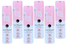 6x 8x4 Deospray Women-Nr.3 Velvet Blossom erfrischendem Duft 0% Aluminiumsalze