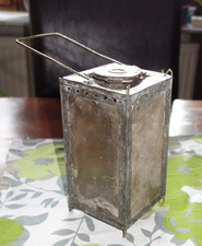 Schweizer Militär  - uralte FALTLATERNE - ORIGINAL  -  SWISS ARMEE  von 1914