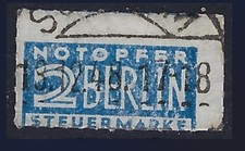 Notopfer Berlin 2 SW gest. 19.12.1948