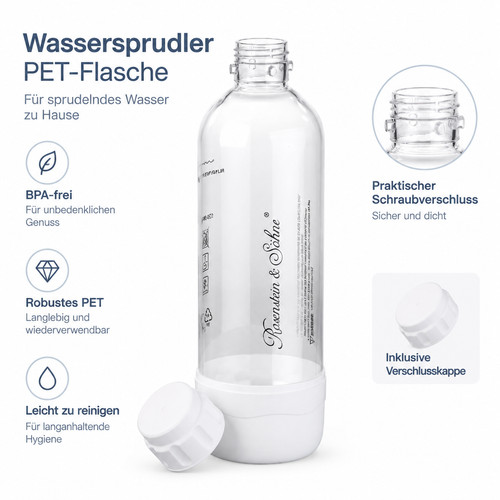 Wassersprudler pet flasche - wassersprudler, pet-flasche