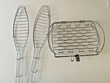 Weber Grillzubehör  2x Fisch-& 1x Gemüsehalter Edelstahl