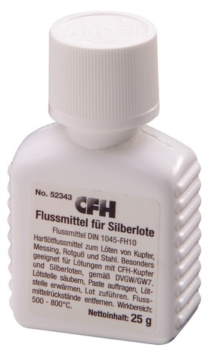 Flussmittel für silberlote - für,