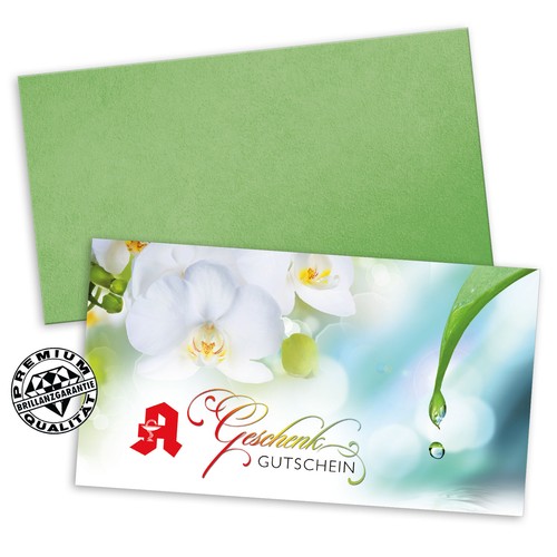 Gutscheinkarten standard mit - "standard",