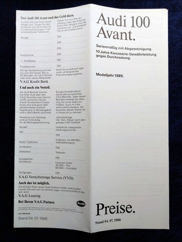 Audi 100 avant - 100,