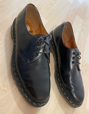 Tredair Herren Halbschuhe Lack Leder Gr 10,5 Schwarz 45 Airwalk Made In England 