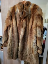 Echter Vintage Fuchspelzmantel gebraucht