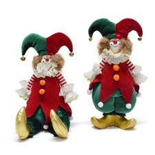 Weihnachtsclown-Puppe
