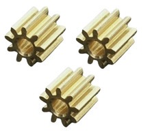 3 Stück Motor Ritzel Zahnrad