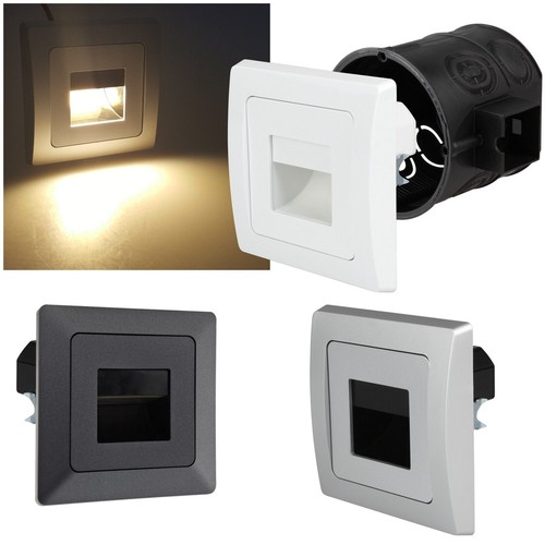 Led wand einbau strahler - wand-einbau-strahler, 230v