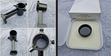 TS-Optics Graufilter (Mond) + Halterung für Zielsucher (Fernrohr, Teleskop)