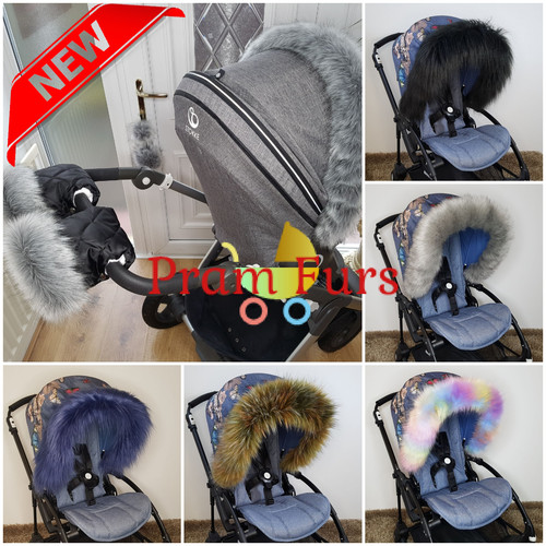 Kinderwagen fellkapuze besatz - fellkapuze,