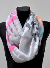 Loop Schal Loopschal Halstuch Tuch Schlauchschal Damenschal Damen Punkte Bunt