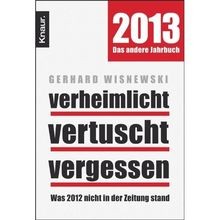 Verheimlicht vertuscht - -,