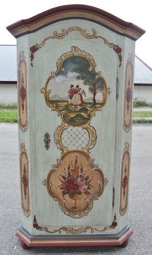 Hochw weichholz bauernschrank - hochw.,
