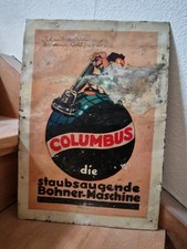 altes Blechschild Columbus die