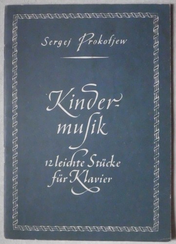 Notenheft sergej prokofjew - notenheft:,