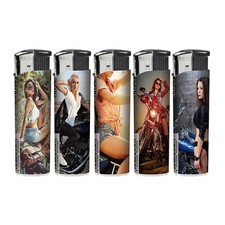 5 x Feuerzeug Elektronik Gas