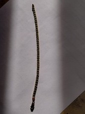 Armband Damen Gold K10=Gold 416 sehr guter Zustand L 18,5 cm B ca5mm  8g