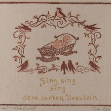 Weihgnachten Kin Krippe Eva