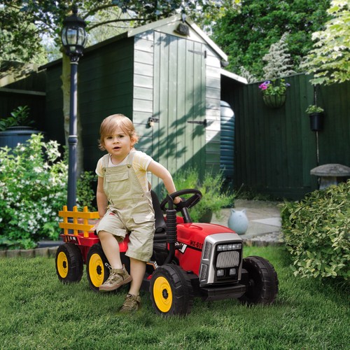Homcom elektrischer traktor - elektrischer,