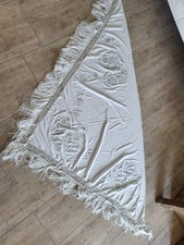 Stola Tuch Weiß Mit Glitzer