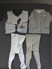 Set 2 Baby Jäckchen + 2 Strumpfhosen für Neugeborene