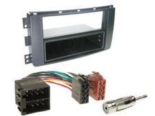 1 DIN Radioeinbauset passend für Smart ForTwo 2007-2010 451, 541 Blende schwarz