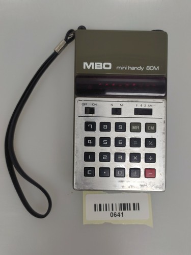 0641 taschenrechner mbo mini - taschenrechner,