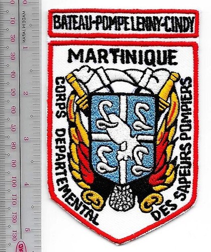 Fire boat france martinique - fire,