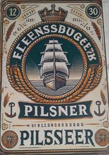 Blechschild Flensburger Bier