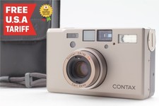 [TOP NEUWERTIG] Contax T3 titansilberne analoge Kompaktkamera 35 mm aus JAPAN