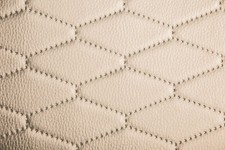 Kunstleder gesteppt Raute kaschiert Meterware Leder Polsterstoff Stoff 140cm