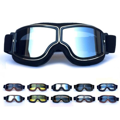 Motorradbrille aus leder für - motorradbrille,