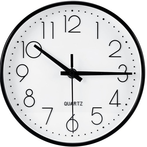 Wanduhr 20cm rund leise - wanduhr,