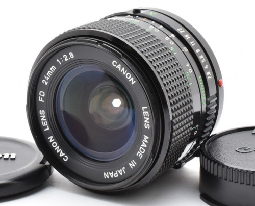 Neues canon 24mm 8 mf - fd, f/2.8